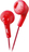 JVC HA-F160 Słuchawki Przewodowa Douszny Muzyka/dzień powszedni Czerwony