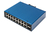 Digitus 16 Port Gigabit Ethernet Netzwerk Switch, Industrial, Unmanaged, 2 SFP Uplink