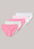SCHIESSER 173271-912-128 Unterhose Klassischer Slip Pink, Weiß