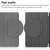 CoreParts TABX-XMI-COVER3 etui na tablet 26,9 cm (10.6") Etui z klapką Szary
