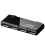 Goobay Mini USB 2.0 4-Port 480 Mbit/s Schwarz