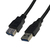 Videk 2490A-2 USB Kabel 2 m USB 3.2 Gen 1 (3.1 Gen 1) USB A Schwarz