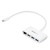 StarTech.com 3-poorts USB 3.0 Hub met Gigabit Ethernet - 5Gbps - USB-C - wit