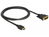 DeLOCK 85652 Videokabel-Adapter 1 m HDMI Typ A (Standard) DVI Schwarz