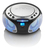 Lenco SCD-550 Digital 3,6 W FM Silber Playback MP3