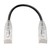 Tripp Lite N201-S8N-BK Cat6 Gigabit Snagless Slim UTP Ethernet Cable (RJ45 M/M), PoE, Black, 8-in. (20.32 cm)