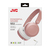 JVC Powerful Sound Wired On Ear Pink