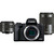 Canon EOS M50 Mark II + M15-45 S+M55-200 EU26 Bezlusterkowiec 24,1 MP CMOS 6000 x 4000 px Czarny