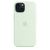 Apple Funda de silicona con MagSafe para el iPhone 15 - Menta suave