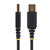 StarTech.com 1P6FFC-USB-SERIAL kabel równoległy Czarny 2 m USB Typu-A DB-9