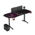 Ultradesk Frag XXL LED RGB Czarny, Różowy