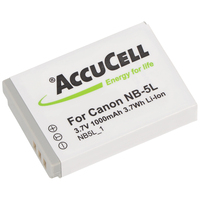 AccuCell Akku passend für Canon NB-5L Digicam IXUS 800 IS NB-5LH