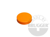 Extra starke Organisationsmagnete ø25mm für Glasboards aus NdFeB, in der Farbe orange