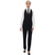 Damen Kellnerhose schwarz Standardlänge - Größe 44 Elegante Hosen für