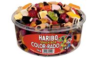 HARIBO Bonbon gélifié aux fruits COLOR-RADO, boîte de 1 kg (9540007)