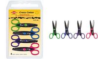 KLEIBER Kit de ciseaux cranteurs Crazy Cutter, kit de 4 (53500686)