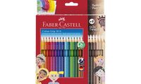 FABER-CASTELL Crayon de couleur Colour GRIP, étui promo (5661848)