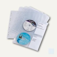 Durable CD/DVD COVER light M, DIN A4, PP, transparent