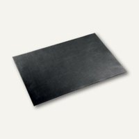 Durable Schreibunterlage Kalbsleder, 65 x 45 cm, Ziernaht, schwarz