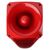 Klaxon Nexus Xenon Blitz-Licht Alarm-Leuchtmelder Rot, 110 V ac, 230 V ac