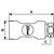 PREVOST Sicherheits-Schnellkupplung Gehäuse aus Verbundwerkstoff, Schlauchkupplung, 13mm ISO B8