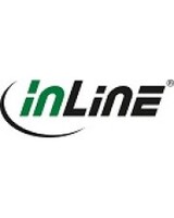 InLine 15er Bulk-Pack Netzkabel Schutzkontakt gewinkelt auf Kaltgerätestecker C13 Kabel Strom/Netzteil 5 m VDE