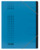 ELBA Ordnungsmappe "chic" A4, 7 Fächer, mit Spanngummi, aus 450 g/m² Karton (RC), blau