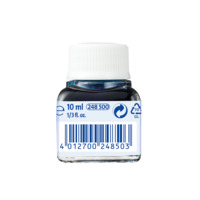 Tusche A 523, Glas mit 10 ml, preußischblau