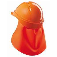 MSA Nackenschutz aus PVC orange, für Schutzhelme der MSA V-Gard