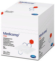 Medicomp Drain Kompressen 7,5 x 7,5 cm steril 25 x 2 Stück