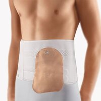 Bort Stoma-Bandage weiß 22cm Gr.L