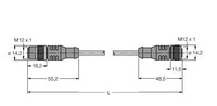 PROFIBUS-Leitung PUR RSSW RKSW 458-10M