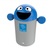 Best Buddy Recycling Bin - 84 Litre - Plastics - Red Lid - Smile Aperture - Plastic Liner