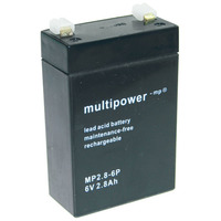 Multipower Bateria kwasowo-ołowiowa MP2.8-6