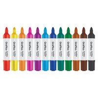 Graffico Jumbo Marker Assorted (Pack of 48) 6190/48