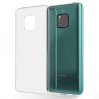 NALIA Case compatible with Huawei Mate20 Pro, Ultra-Thin Crystal Clear Silicone Mobile Phone Protective Back Cover, Slim Fit Shockproof Bumper Flexible Soft Rubber Gel Skin Prot...