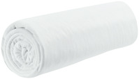 Spannbetttuch Bio-Baumwolle; 90-100x190-200 cm (BxL); weiß