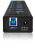 Seitenansicht (Host) - 10 Port USB 3.0 Hub mit USB Ladeport IB-AC6110