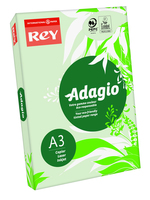 Rey Adagio Paper A3 80gsm Green (Ream 500) ADAGI080X698