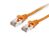 Cat.6 S/Ftp Patch Cable, , 1.0M, Orange ,