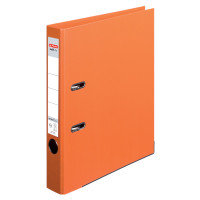 Ordner maX.file protect plus A4 5cm orange, PP-Kunststoffbez./PP-Kunststoffbez.