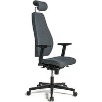 Obrotowe krzesło biurowe, mechanizm synchroniczny
