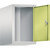 Altillo CLASSIC, 1 compartimento, anchura de compartimento 300 mm, gris luminoso / verde pistacho.