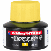 Nachfülltinte edding HTK 25 für edding Highlighter 25ml gelb