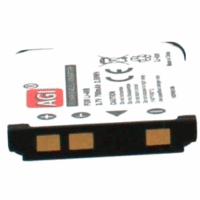 Akku für Rollei Compactline 312 Li-Ion 3,7 Volt 650 mAh schwarz