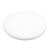 Hygiplas Round Chopping Board White Polyethylene 50(H) x 360(�)mm