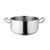 Vogue Casserole Pan with Stay Cool Welded Handles in Stainless Steel - 240(�) mm