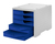 Schubladenbox styroswingbox grau / blau
