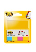 Post-it® Page Marker 670-4U, 20 x 38 mm, ultrablau, ultragelb, ultragrün, ultrapink, 4 x 50 Blatt