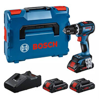 Bosch GSB 18V-90 C PROFESSIONAL 18V accuschroefboormachine incl [3st] 4.0 Ah accu's en lader in koffer